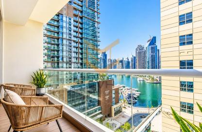 Apartment - 2 - 4 for rent in Emirates Crown - Dubai Marina - Dubai