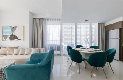 Apartment - 2 Bedrooms - 2 Bathrooms for rent in Beach Isle Tower 2 - Beach Isle - Emaar Beachfront - Dubai Harbour - Dubai