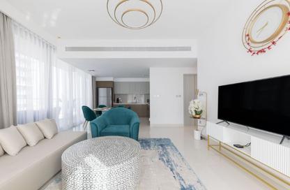 شقة - 2 غرف نوم - 2 حمامات للايجار في برج Beach Isle 2 - بيتش آيل - إعمار بيتشفرونت - دبي هاربور - دبي شقة - 2 غرف نوم - 2 حمامات للايجار في برج Beach Isle 2 - بيتش آيل - إعمار بيتشفرونت - دبي هاربور - دبي