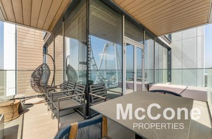Apartment - 3 Bedrooms - 5 Bathrooms for rent in Bluewaters Residences Building 7 - Bluewaters Residences - Bluewaters - Dubai