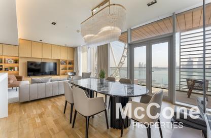 Apartment - 3 Bedrooms - 5 Bathrooms for rent in Bluewaters Residences Building 7 - Bluewaters Residences - Bluewaters - Dubai