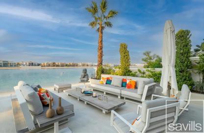 Villa - 5 - 7 for rent in Garden Homes Frond B - Garden Homes - Palm Jumeirah - Dubai