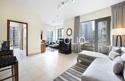 شقة - غرفة نوم - 2 حمامات للايجار في بوليفارد سنترال 1 - أبراج بوليفارد سنترال - وسط مدينة دبي - دبي