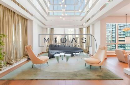 Penthouse - 5 - 6 for rent in Al Anbar Tower - Dubai Marina Towers - Dubai Marina - Dubai