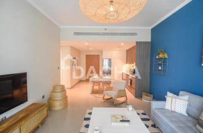 شقة - غرفة نوم - 2 حمامات للايجار في برج Beach Vista 2 - بيتش فيستا - إعمار بيتشفرونت - دبي هاربور - دبي