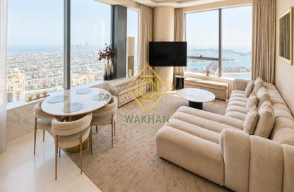 Apartment - 1 Bedroom - 2 Bathrooms for rent in The Palm Tower - Palm Jumeirah - Dubai