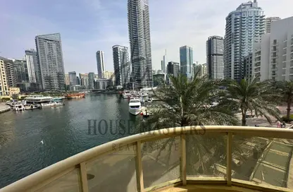 Apartment - 2 Bedrooms - 3 Bathrooms for rent in Al Shebani Residence - Dubai Marina - Dubai