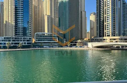 Apartment - 1 Bedroom - 2 Bathrooms for rent in The Atlantic Tower 1 - The Atlantic - Dubai Marina - Dubai