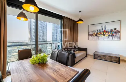Apartment - 1 Bedroom - 2 Bathrooms for rent in Burj Vista 1 - Burj Vista - Downtown Dubai - Dubai