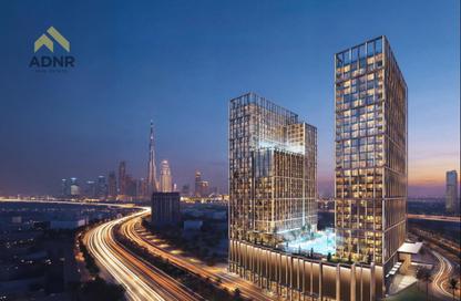 Apartment - 1 - 2 for sale in Binghatti Spectre Tower A - Binghatti Spectre - Culture Village - Dubai