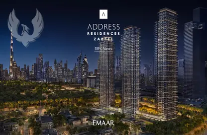 Apartment - 2 Bedrooms - 2 Bathrooms for sale in Address Residences Zabeel - Zabeel 1 - Zabeel - Dubai