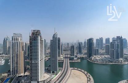 Apartment - 3 Bedrooms - 4 Bathrooms for sale in Skyview Tower - Dubai Marina - Dubai