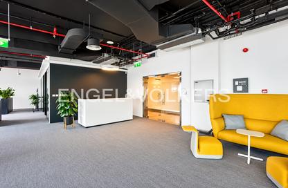 Office Space - Studio - 1 for rent in The Prime Tower - Business Bay - Dubai
