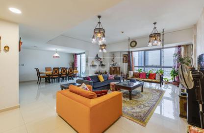Apartment - 3 Bedrooms - 4 Bathrooms for rent in West Heights 5 - Business Bay - Dubai