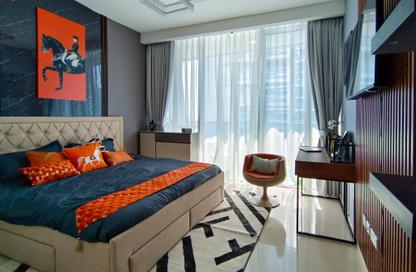 Apartment - 1 Bedroom - 2 Bathrooms for rent in Waves Tower - Business Bay - Dubai