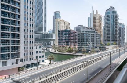 شقة - 1 حمام للايجار في برج التألق 3 - أبراج البريق - دبي مارينا - دبي