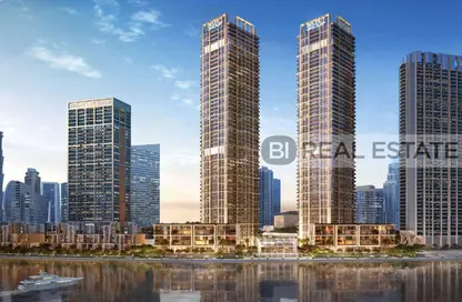 Apartment - Studio - 2 Bathrooms for sale in Peninsula Four - Peninsula - Business Bay - Dubai