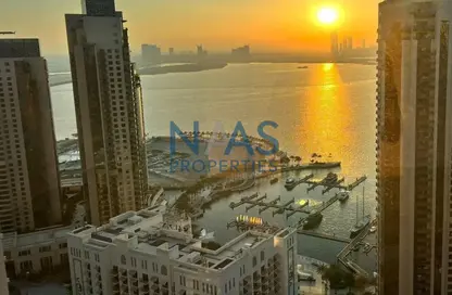 شقة - 2 غرف نوم - 2 حمامات للايجار في برج كريك هورايزون 1 - الخور الأفق - مرسى خور دبي - دبي