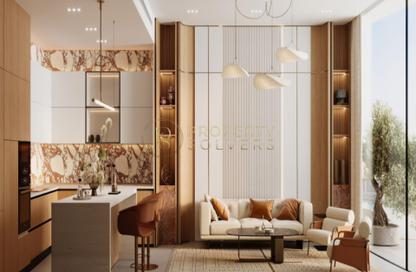 Apartment - 1 Bedroom - 2 Bathrooms for sale in Binghatti Skyflame 1 - Binghatti Skyflame - Majan - Dubai