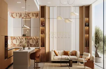 Apartment - 1 Bedroom - 2 Bathrooms for sale in Binghatti Skyflame 1 - Binghatti Skyflame - Majan - Dubai