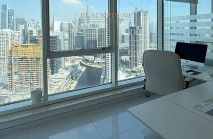 Office Space - Studio - 1 Bathroom for rent in Churchill Towers - Business Bay - Dubai