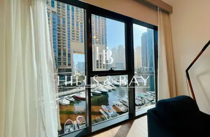 شقة - 2 غرف نوم - 3 حمامات للايجار في دبي مارينا مون - دبي مارينا - دبي