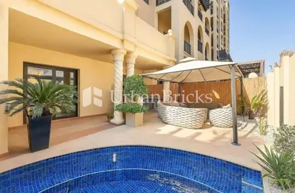 Apartment - 3 Bedrooms - 5 Bathrooms for rent in The Fairmont Palm Residence South - The Fairmont Palm Residences - Palm Jumeirah - Dubai