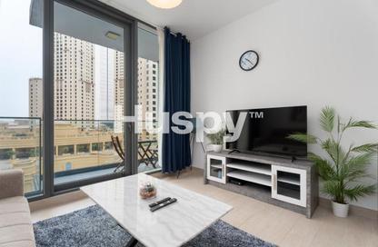 Apartment - Studio - 1 Bathroom for rent in LIV Residence - Dubai Marina - Dubai