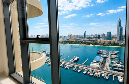 Apartment - 2 - 2 for sale in Marina Vista Tower 2 - Marina Vista - Emaar Beachfront - Dubai Harbour - Dubai