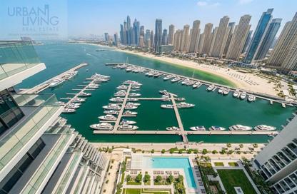 Apartment - 2 - 2 for sale in Marina Vista Tower 2 - Marina Vista - Emaar Beachfront - Dubai Harbour - Dubai
