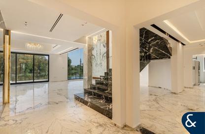 Villa - 5 Bedrooms - 6 Bathrooms for rent in Entertainment Foyer - Islamic Clusters - Jumeirah Islands - Dubai