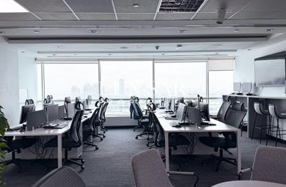 Office Space - Studio - 1 Bathroom for rent in Concord Tower - Dubai Media City - Dubai