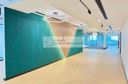 Office Space - Studio - 4 Bathrooms for rent in Indigo Icon - JLT Cluster F - Jumeirah Lake Towers - Dubai