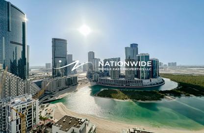 Apartment - 3 - 4 for rent in Beach Towers - Shams Abu Dhabi - Al Reem Island - Abu Dhabi