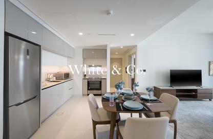 Apartment - 1 Bedroom - 1 Bathroom for rent in Marina Vista Tower 1 - Marina Vista - EMAAR Beachfront - Dubai Harbour - Dubai