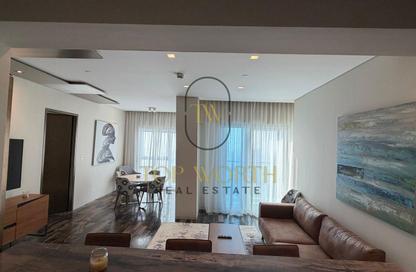Apartment - 2 - 1 for rent in Damac Heights - Dubai Marina - Dubai