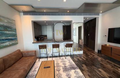 Apartment - 2 - 1 for rent in Damac Heights - Dubai Marina - Dubai