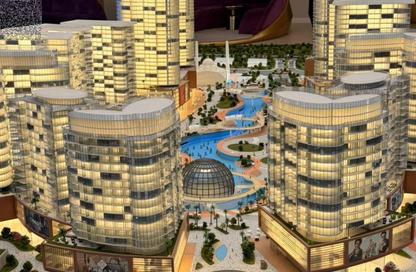 Apartment - 2 Bedrooms - 3 Bathrooms for sale in Orchid Towers - Tiger Downtown Ajman - Al Alia - Ajman