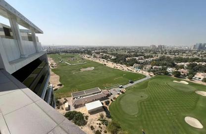 Apartment - Studio - 1 Bathroom for rent in Condor Golf Links 18 - Dubai Sports City - Dubai
