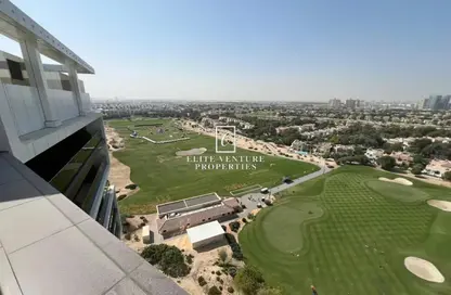 Apartment - Studio - 1 Bathroom for rent in Condor Golf Links 18 - Dubai Sports City - Dubai