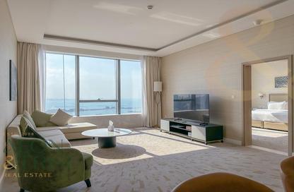 Apartment - 1 Bedroom - 2 Bathrooms for rent in The Palm Tower - Palm Jumeirah - Dubai