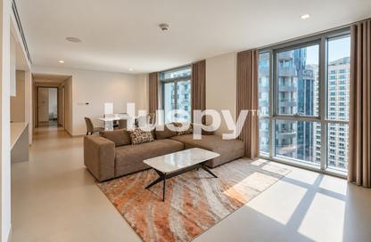 Apartment - 1 - 2 for rent in LIV Waterside - Dubai Marina - Dubai