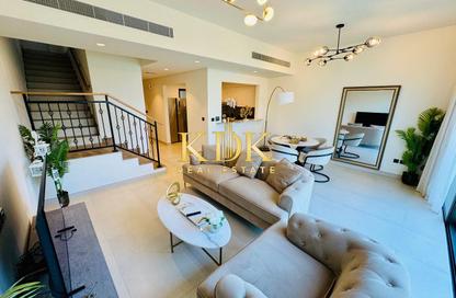 Townhouse - 4 - 4 for sale in Costa Brava 1 - Costa Brava - Damac Lagoons - Dubai