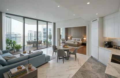 Apartment - 1 - 1 for sale in Golf Greens 2 Tower B - Golf Greens 2 - Golf Greens - Damac Hills - Dubai