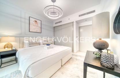 Apartment - 2 - 2 for rent in Beach Isle Tower 1 - Beach Isle - Emaar Beachfront - Dubai Harbour - Dubai