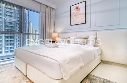 Apartment - 2 - 2 for rent in Beach Isle Tower 1 - Beach Isle - Emaar Beachfront - Dubai Harbour - Dubai