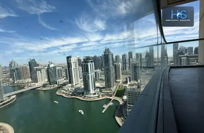Apartment - 2 Bedrooms - 3 Bathrooms for rent in JAM Marina Residence - Dubai Marina - Dubai