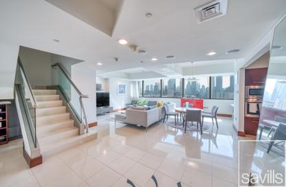 Duplex - 2 Bedrooms - 3 Bathrooms for rent in Jumeirah Living - World Trade Centre Residence - World Trade Center - Dubai