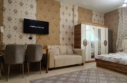Apartment - Studio - 1 Bathroom for rent in Orient Tower 1 - Orient Towers - Al Bustan - Ajman
