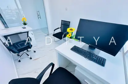 مكتب - غرفة نوم - 1 حمام للايجار في فاطمه محمد احمد بن سليمان - الرفاعة - بر دبي - دبي